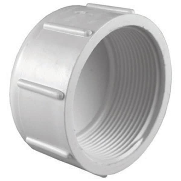 Charlotte Pipe And Foundry Charlotte Pipe Schedule 40 4 in. FPT PVC Cap 1 pk PVC 02117 2400 - main
